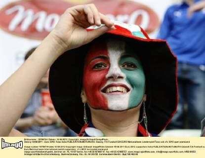 Danzig 10 06 2011 - Euro 2012: Fans Italia 
