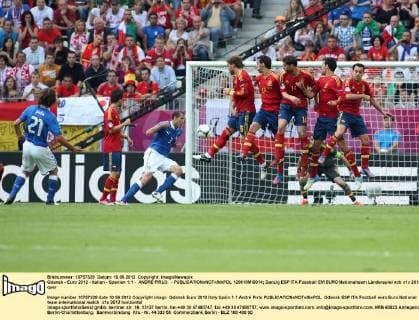 Gdansk - Euro 2012 - Italien - Spanien 1:1 - ANDRE PIRLO -  120610MIS014
