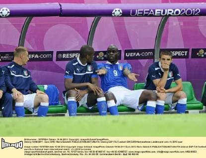 Danzig 10 06 2011 - Euro 2012: Mario Balotelli 