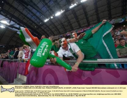 10.06.2012. POZNAN EURO 2012 IRELAND Fans -  20120610PF_JK050
