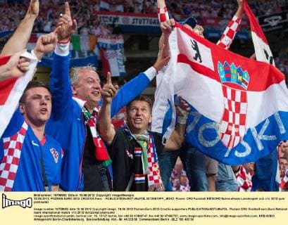10.06.2012. POZNAN EURO 2012 CROATIA Fans -  20120610PF_JK047