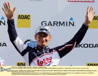 Cycling: Velothon Berlin 2012, Elite Garmin ProRace, Andre Greipel (GER) xHOCHxZWEI HenningxAngererx