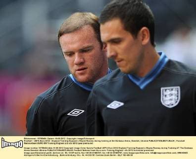 Football - UEFA Euro 2012 - England Training England s Wayne Rooney during training at the Donbass Arena, Donetsk, Ukraine 