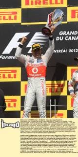 Motorsports: FIA Formula One World Championship 2012, Grand Prix of Canada, 4 Lewis Hamilton (GBR, Vodafone McLaren Mercedes), xHOCHxZWEIx