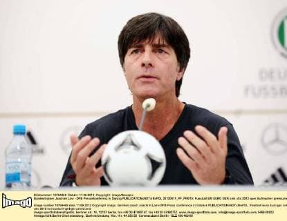 Bundestrainer Joachim Löw - DFB Pressekonferenz in Danzig  20120611_PF_PM019