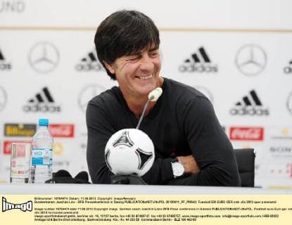 Bundestrainer Joachim Löw - DFB Pressekonferenz in Danzig  20120611_PF_PM043