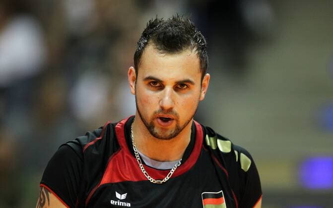 Georg Grozer Volleyball Olympiaqualifikation Nationalmannschaft Herren Saison 2011 12 10.06.2012 BR Deutschland vs. Tschechien Tschechische Republik DVV Portrait Porträt Portraet Einzelbild close up