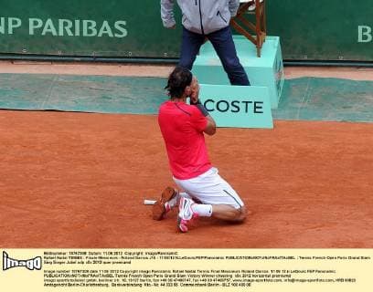 Rafael Nadal TENNIS : Finale Messieurs - Roland Garros J15 - 11 06 12 N.LeGouic FEP Panoramic 