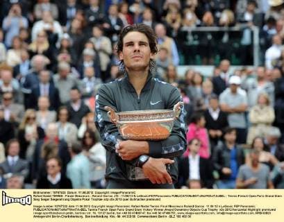 Rafael Nadal TENNIS : Finale Messieurs - Roland Garros J15 - 11 06 12 N.LeGouic FEP Panoramic 