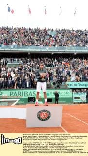 Rafael Nadal TENNIS : Finale Messieurs - Roland Garros J15 - 11 06 12 N.LeGouic FEP Panoramic 
