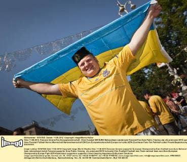 Kiew 11.06.2012, Fanzone Ukraine Fan Europameisterschaft