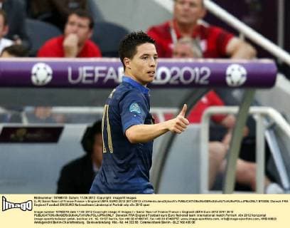 (L-R) Samir Nasri of France France v England UEFA EURO 2012 2011 2012 xVIxHenkxJanxDijksxIVx 970355
