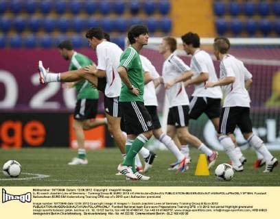 (L-R) coach Joachim Löw of Germany - Training Group B: EURO 2012 xVIxHenkxJanxDijksxIVx 971894