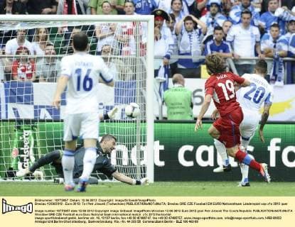 Breslau 12 06 2012 - Euro 2012: Tor Petr Jiracek (Tschechien) 