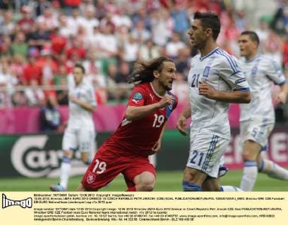 12.06.2012, Breslau, UEFA EURO 2012 GREECE VS CZECH REPUBLIC PETR JIRACEK (CZE) GOAL  12062012AWJ_5093