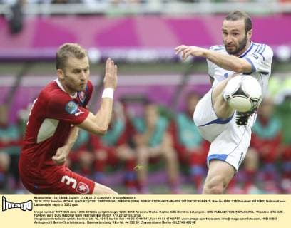 12.06.2012 Breslau MICHAL KADLEC (CZE) DIMITRIS SALPINGIDIS (GRE)  20120612CSKP4015