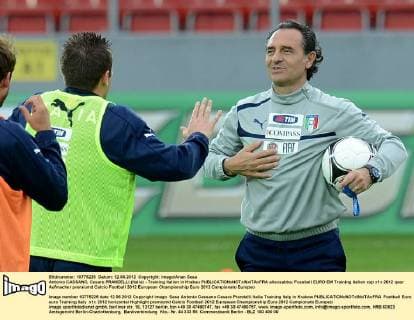 Antonio CASSANO, Cesare PRANDELLI (Italia) - Training Italien in Krakau allexsabba