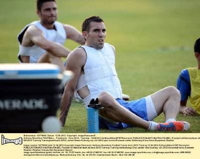 Anthony Reveillere FOOTBALL : Frankreich - Euro 2012 - Training - 12 06 2012 AnthonyBibard FEP Panoramic 