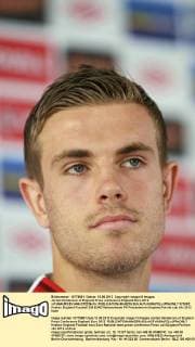 Jordan Henderson of England Press conference England Euro 2012 xVIxMAURICExVANxSTEENxIVx 973095