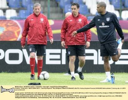 Krakow, 13.06.2012 - UEFA EURO 2012 - Training England - Roy Hodgson 