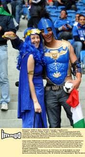 FUSSBALL - EURO 2012, POSEN, 14.JUN.12 - FUSSBALL - UEFA Europameisterschaft 2012, Länderspiel, Gruppenphase, Italien. Bild zeigt Fans.