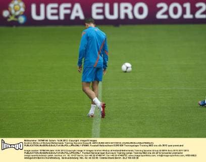 Ibrahim Afellay of Holland Netherlands Training Session Group B: UEFA EURO 2012 2011 2012 xVIxMAURICExVANxSTEENxIVx 976086