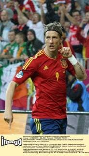 Gdansk - GAME SPAIN - IRELAND - Torjubel FERNANDO TORRES -  20120614CSMT8303