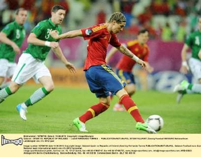 Gdansk - SPAIN VS. REPUBLIC OF IRELAND) - - Jubel FERNANDO TORRES -  20120614LUK007