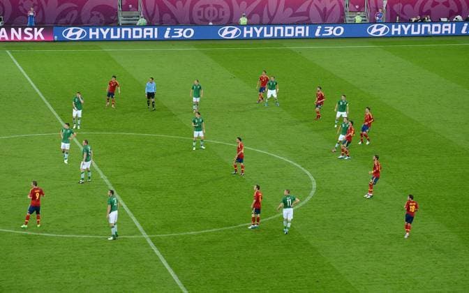 FUSSBALL EUROPAMEISTERSCHAFT 2012 VORRUNDE Spanien - Irland 14.06.2012 