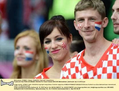 Kroatische Fans 