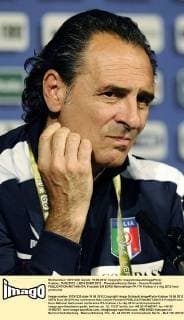 Krakow, 15.06.2012 - UEFA EURO 2012 - Pressekonferenz Italien - Cesare Prandelli 