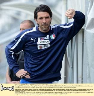 Gianluigi BUFFON (Italia) Krakow - Training Italien Football Calcio Euro 2012 allexsabba