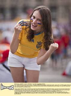 Kiew 15.06.2012 Ukraine Fan Fanzone Kiew