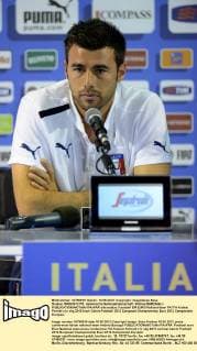 Krakau 16 06 2012 PK, italienische Nationalmannschaft: Andrea BARZAGLI - allexsabba
