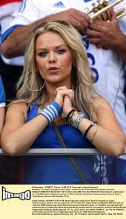 Football - European Championships 2012 - A Greece fan at the National Stadium, Warsaw  4017-4017