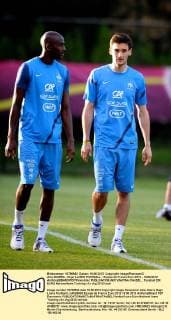 Alou DIARRA - Hugo LLORIS FOOTBALL : Equipe de France Euro 2012 - 16 06 2012 AnthonyBIBARD FEP Panoramic 