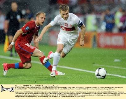 16.06.2012 WROCLAW STADION MIEJSKI FOOTBALL EUROPEAN CHAMPIONSHIPS UEFA EURO 2012 CZECHY - POLSKA (POLAND VS. CZECH REPUBLIC) N Z JAKUB Kuba BLASZCZYKOWSKI -  20120616LUK031
