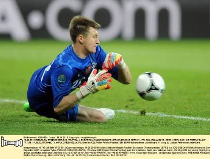 16.06.2012 WROCLAW STADION MIEJSKI FOOTBALL EUROPEAN CHAMPIONSHIPS UEFA EURO 2012 CZECHY - POLSKA (POLAND VS. CZECH REPUBLIC) N Z PRZEMYSLAW TYTON -  20120616LUK077