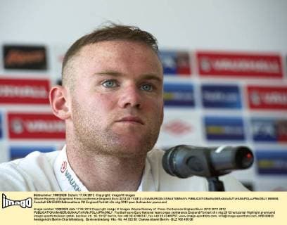 Wayne Rooney of Engeland Press conference England Euro 2012 2011 2012 xVIxMAURICExVANxSTEENxIVx 980685