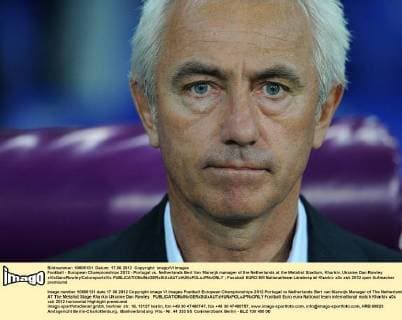Football - European Championships 2012 - Portugal vs. Netherlands Bert Van Marwijk manager of the Netherlands at the Metalist Stadium, Kharkiv, Ukraine Dan Rowley xVIxDanxRowley ColorsportxIVx