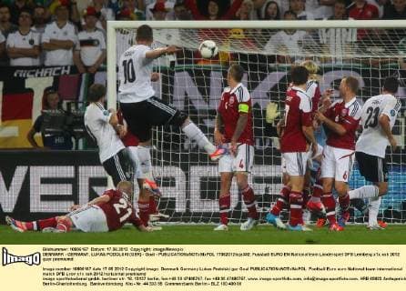 DENMARK - GERMANY, LUKAS PODOLSKI (GER) - Goal -  17062012toja392