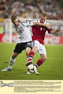 Lviv, 17.06.2012 Lars Bender (Deutschland), Michael Krohn-Dehli (Dänemark) Dänemark - Deutschland