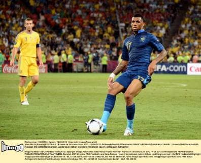 Yann Mvila (France) FOOTBALL : France vs Ukraine - Euro 2012 - 15 06 2012 AnthonyBibard FEP Panoramic 