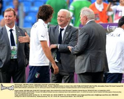 Andrea PIRLO (Italia), Giovanni TRAPATTONI (Irland) - Poznan 18 06 2012 Italien Vs Irland - Euro 2012 allexsabba