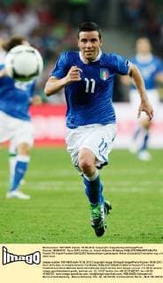 Poznan 18 06 2012 - Euro 2012, Italien vs. Irland: Antonio Di Natale 