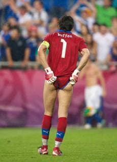 Fussball Posnan Posen 18.06.2012 Europameisterschaften Italien (ITA) - Irland (IRL) 2:0 Gianluigi Buffon (Italien, TW, No.01)