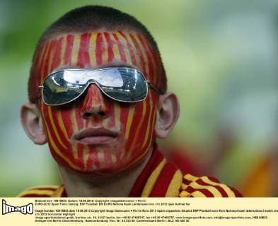 EURO-2012 Spain Fans