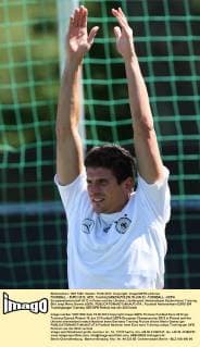 FUSSBALL - EURO 2012, GER, Training DANZIG,POLEN,19.JUN.12 - FUSSBALL - UEFA Europameisterschaft 2012 in Polen und der Ukraine, Länderspiel, Nationalteam Deutschland, Training. Bild zeigt Mario Gomez (GER). 