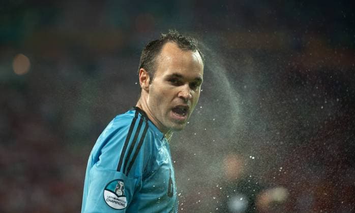 Andres INIESTA (ESP) UEFA Fussball Europameisterschaft 2012, Vorrunde: Kroatien - Spanien in Danzig, Polen am 18.06.2012,