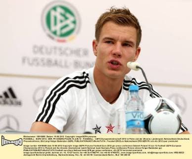 FUSSBALL - EURO 2012, GER, PK DANZIG,POLEN,19.JUN.12 - FUSSBALL - UEFA Europameisterschaft 2012 in Polen und der Ukraine, Länderspiel, Nationalteam Deutschland, Pressekonferenz. Bild zeigt Holger Badstuber (GER). 
